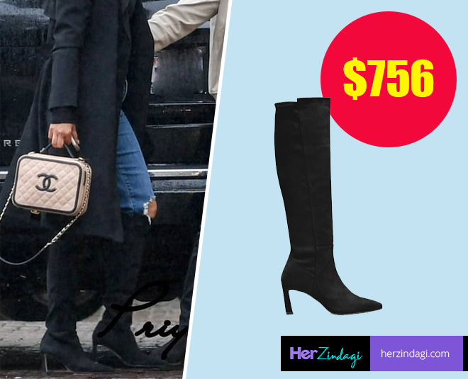 priyanka chopra long boots shopping