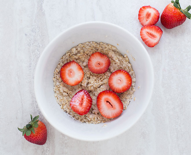 protein rich oats inside