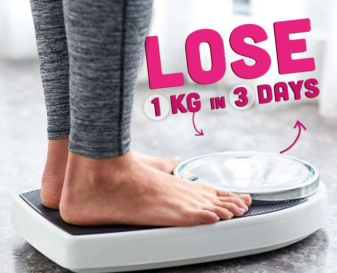 lose weight in 3 days