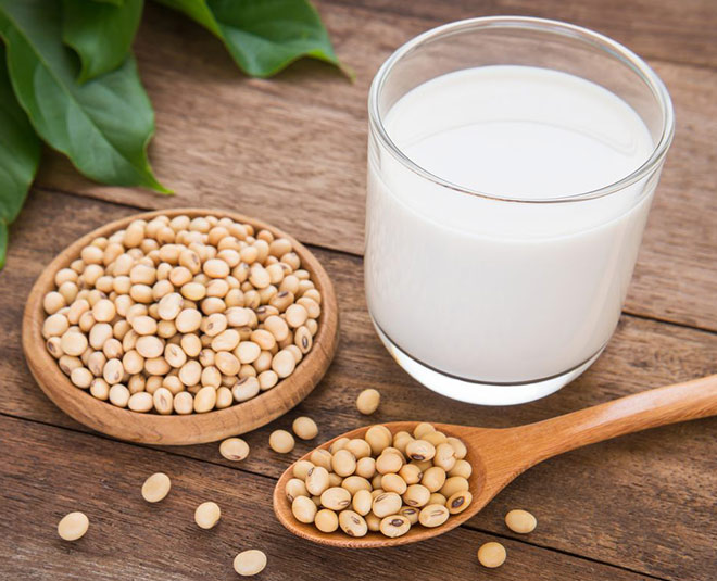 soya milk vitamin d rich inside