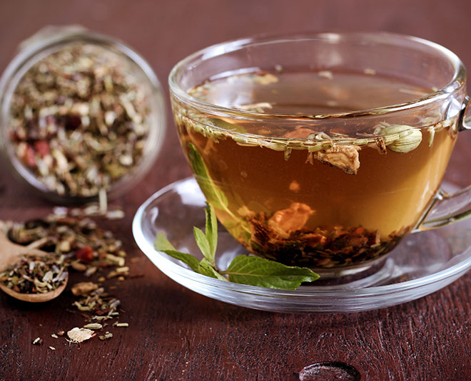 tulsi tea for winters inside