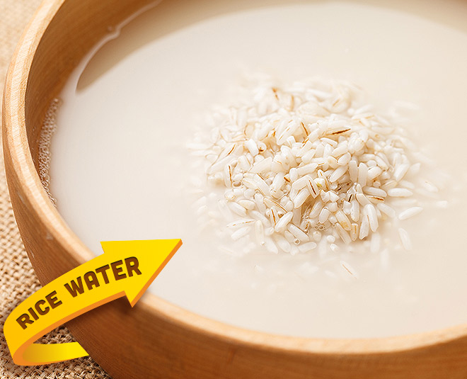 why use rice water