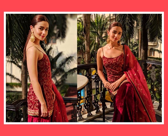 Alia bhatt sabyasachi suit