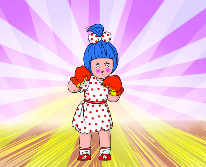 Amul girl boxing