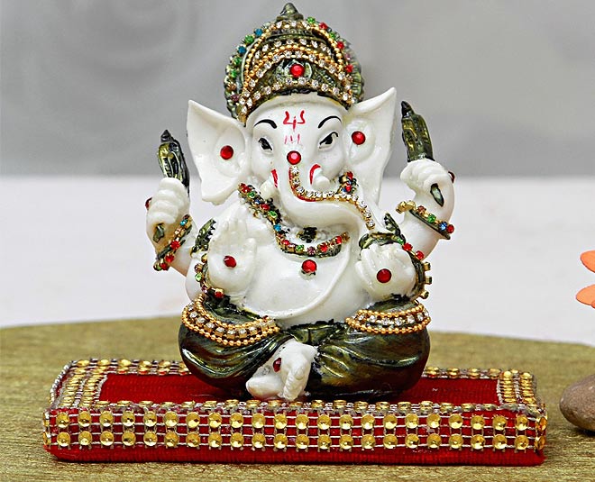 Ganpati brass idol temple indian wedding gift new year gift usa – Amba  Handicraft