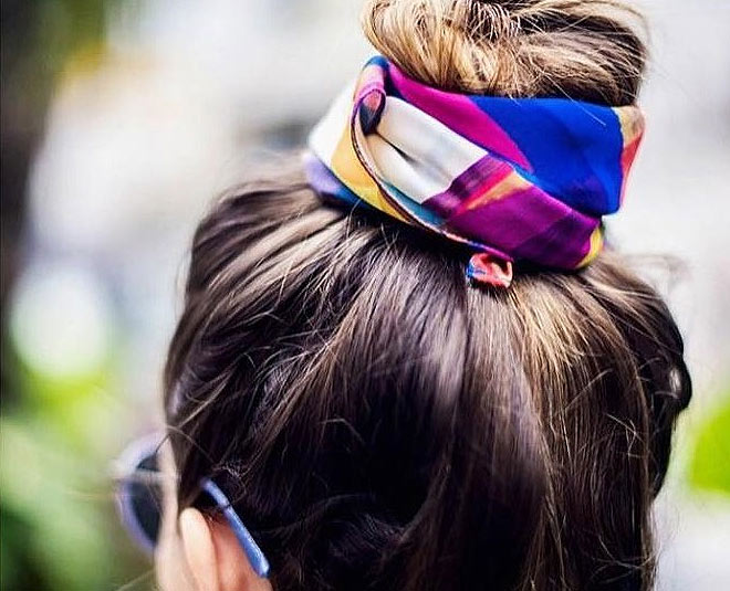 INSIDE  unique scarf hairstyles