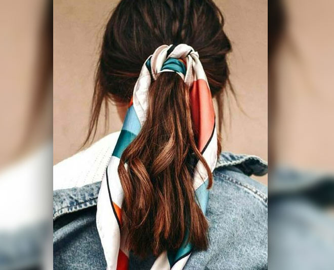 INSIDE  unique scarf hairstyles