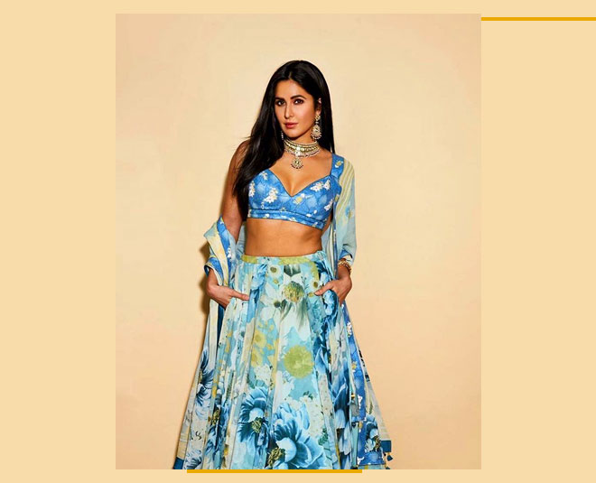 Katrina kaif latest blouse design floral