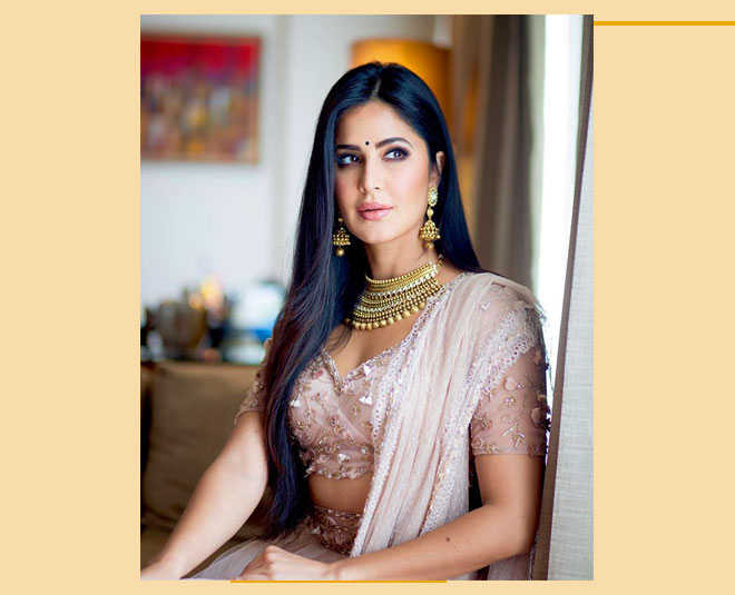 Katrina kaif latest blouse design v neck