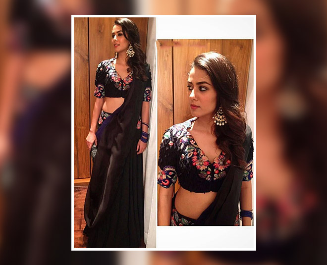 Mira rajput embroidery blouse