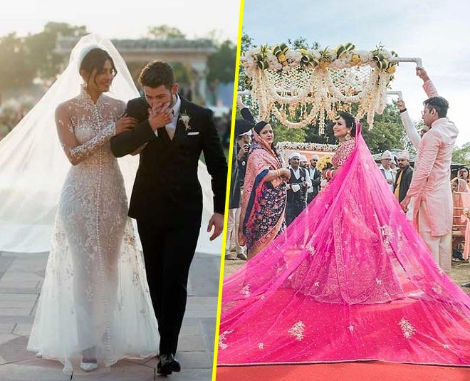 give priyanka chopra style twist to your wedding look