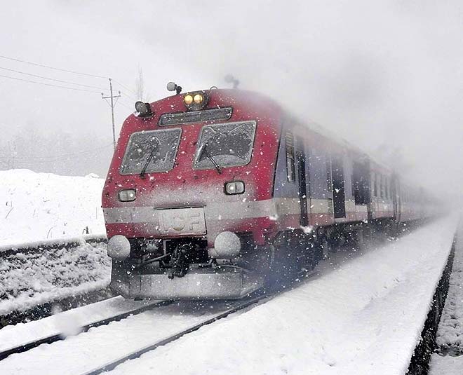 Srinagar banihal train route