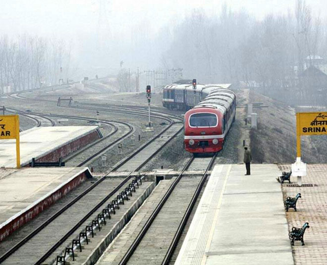 Srinagar station and iconic train route