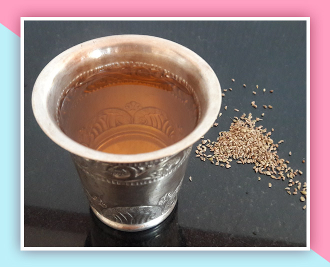 ajwain water for health inside 