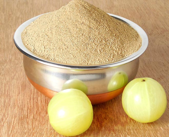 amla powder for white hair