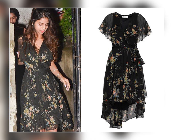 Suhana Khan's Chic Black Dress Gets A Stylish Touch With A Rs 93K