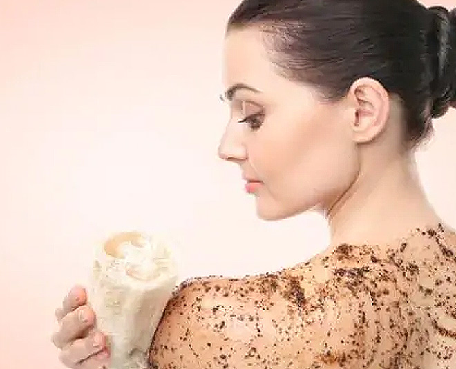 body scrub for  and above inside 