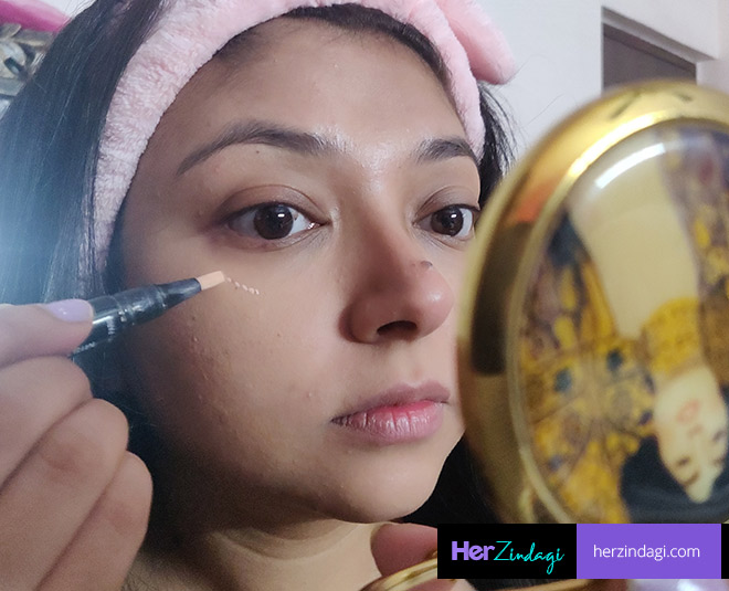 concealer step by step inside 
