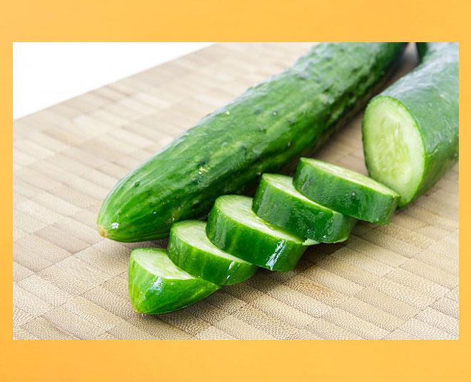 cucumber for loose skin inside 