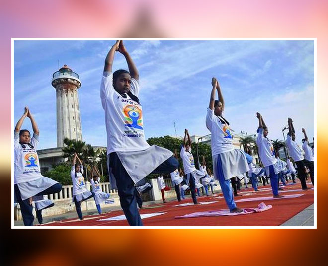 famous yoga place puducherry inside 