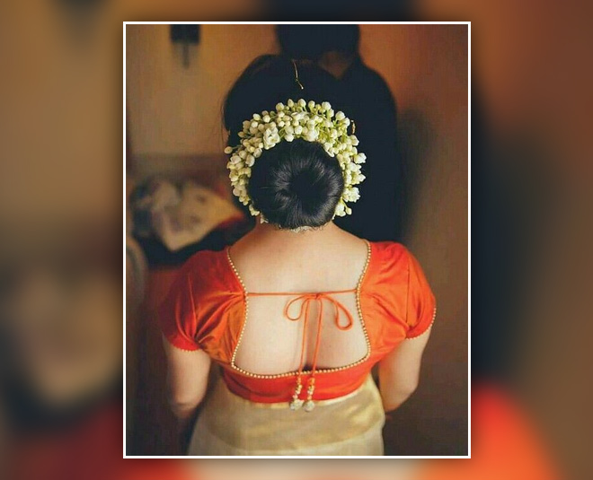 सिंगल स्ट्रिंग गजरा gajra for bride inside