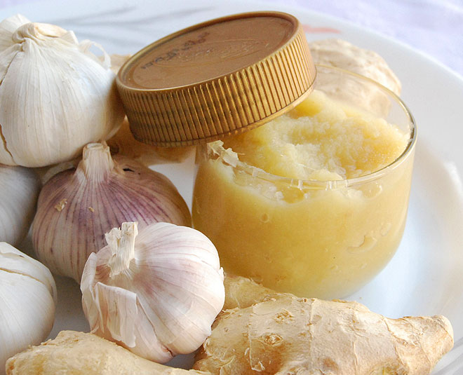 ginger garlic paste at home