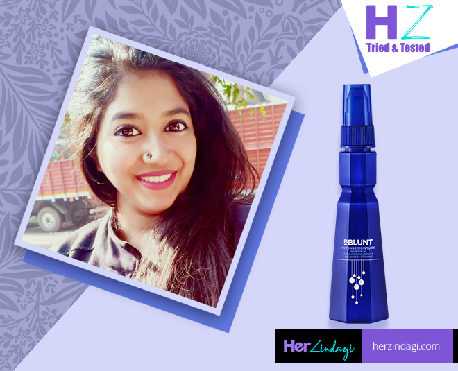 HZ Tried & Tested: BBlunt Intense Moisture Hair Serum Detailed Review |  HerZindagi