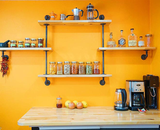 hanging shelves use in kitchen with creative way inside 