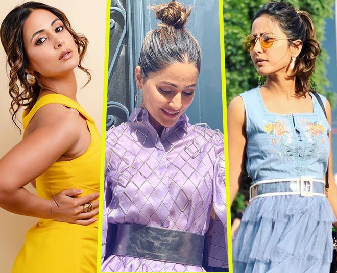 From French Braids To Messy Bun 6 Hina Khan Hairstyles For