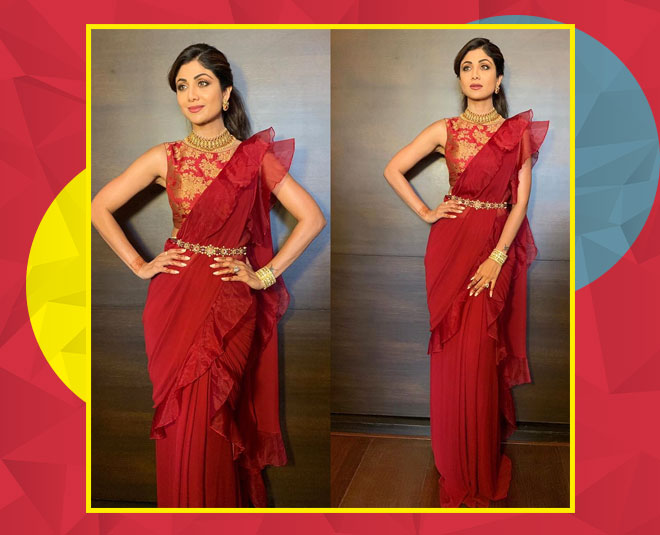 How Bollywood Celebs Style Saree With A Belt