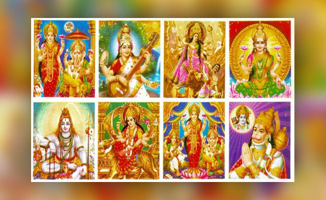 all hindu gods together