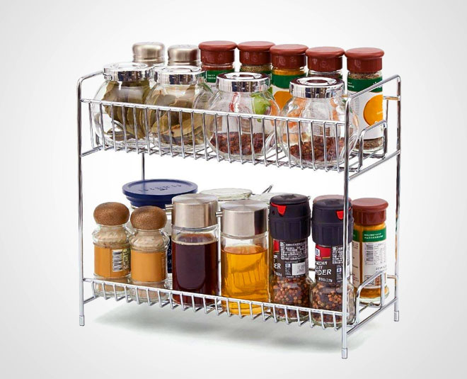 inside  kitchen masala storing hacks