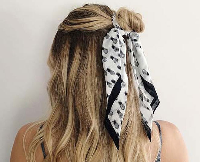 inside  unique scarf hairstyles