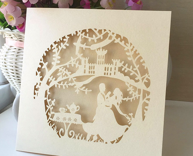 inside  unique wedding cards ideas