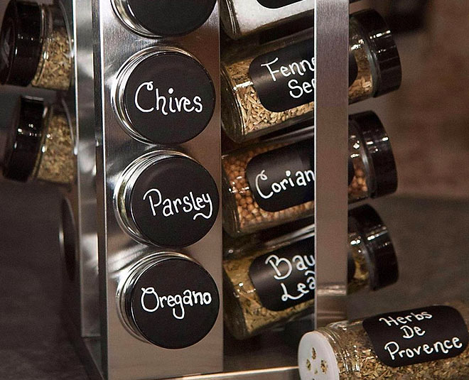 inside  kitchen masala storing hacks