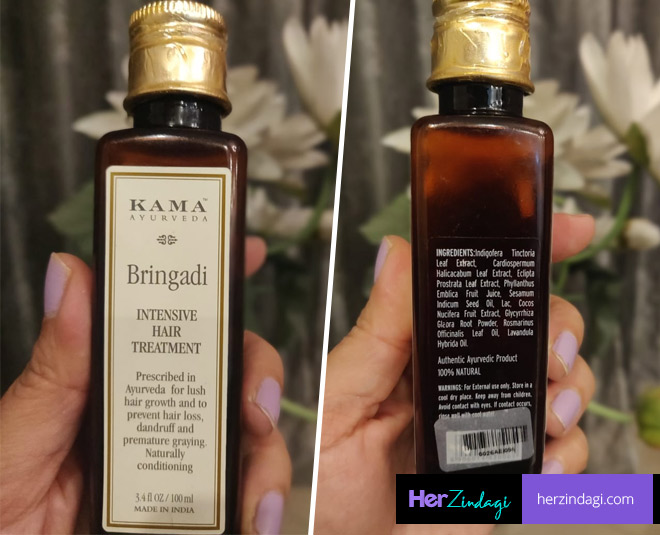 kama ayurveda bringadi intensive hair treatment for hairfall dandruff hz review