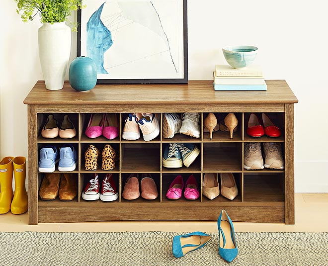 keep shoes at right place at home inside 