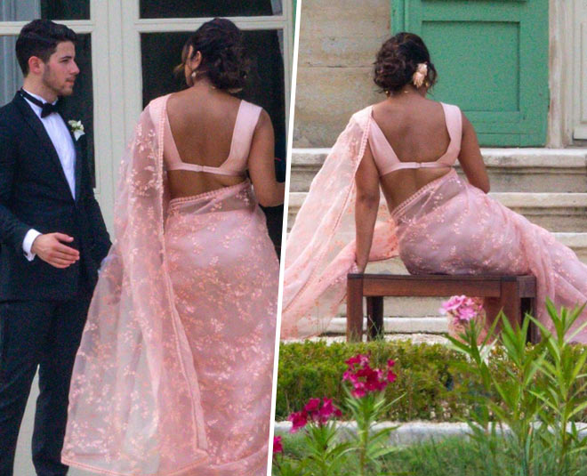 low cut design priyanka