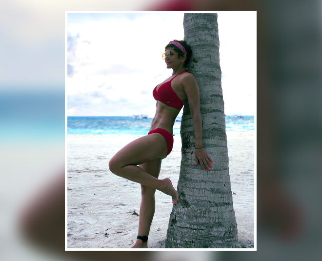 mandira bedi shares her photo from maldives vacation inside 