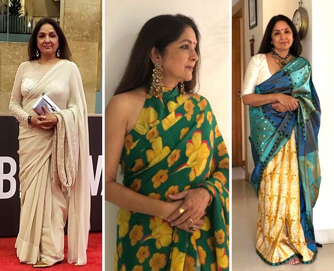 Neena Gupta looks jaw-droppingly gorgeous in a Red Saree at Shubh Mangal  Zyada Saavdhan Promotional event - BridalTweet Wedding Forum & Vendor  Directory