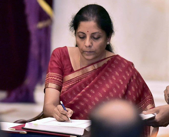 nirmala sitharaman minister of corporate affairs inside 