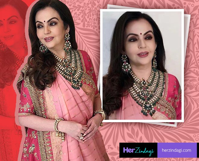 nita ambani wardrobe new saree