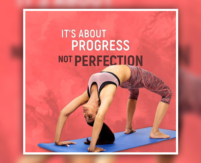 सेतुबंधासन करती शिल्पा shilpa shetty fitness yoga INSIDE
