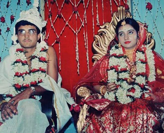 sourav ganguly dona ganguly marriage picture inside 