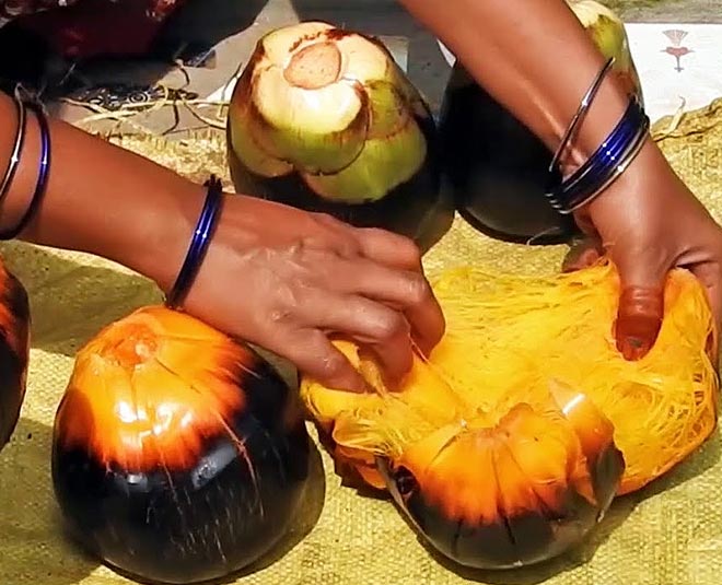 taal ka pakora at home inside 