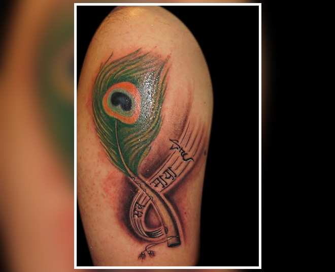 New morpankh tribal  Krishna with flute tattoo designs  tattoo art  video  YouTube