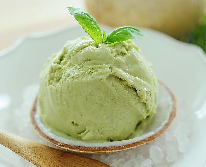 tulsi ice cream recipe inside 