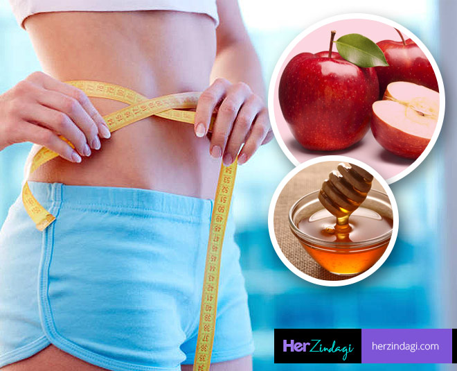 weight-loss-remedy-easy-weight-loss-with-honey-and-apple-in-hindi