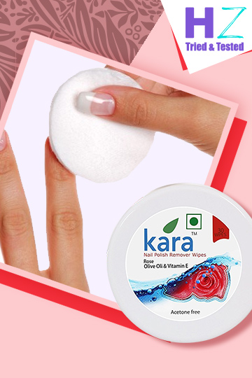 Natural Beauty And Makeup : Kara Nail Polish Remover Wipes Strawberry Review