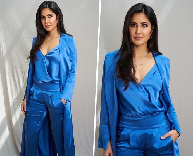 कैटरीना इन ब्लू जंपसूट Katrina Blue Jumpsuit